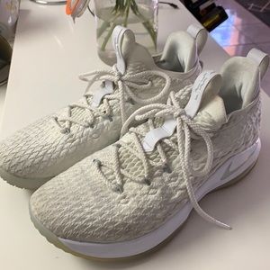Lebron 12 white sneakers size 10